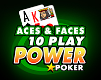 Aces & Faces - 10 Play Power Poker